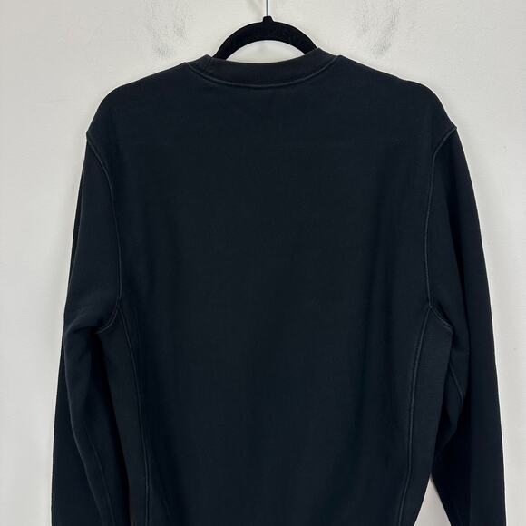 J.Crew Heritage 14 oz Fleece Sweatshirt Crewneck Long Sleeve Mens Black Small - Picture 10 of 10
